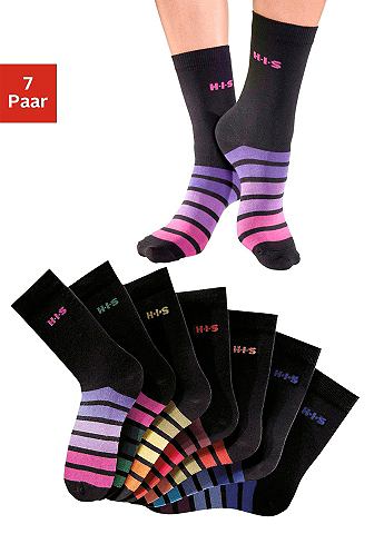 , H.I.S. Socks (7 ) - H.I.S  H.I.S       .  75% , 20% , 5% . 7x    .<br><br>color: 7x   <br>gender: female<br>material: eud